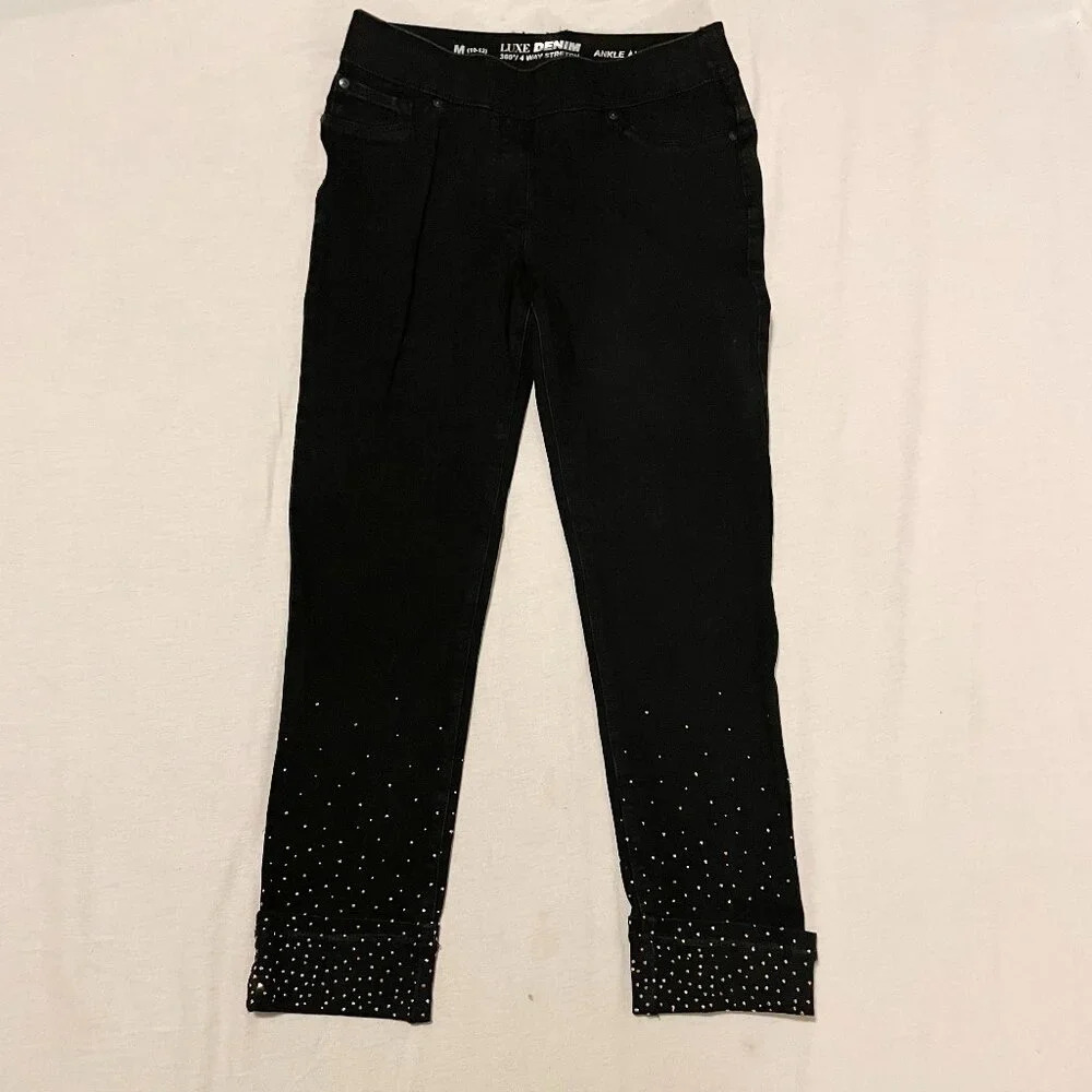 Nygard Luxe Denim Ankle Jeans Womens Size Medium